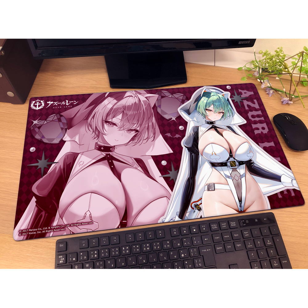 "Azur Lane" Original Illustration Rubber Mat Admiral Nakhimov / Succubus Sister