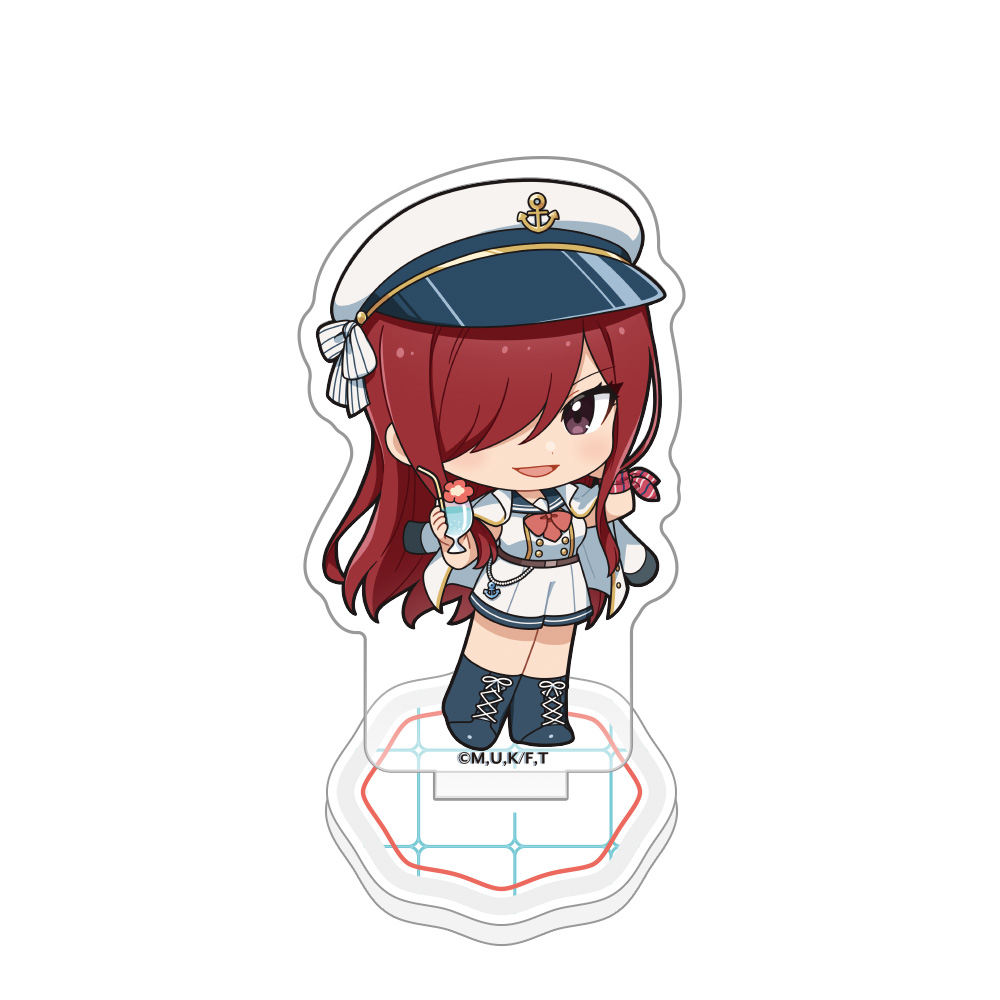 "Fairy Tail 100 Years Quest" Acrylic Stand Erza / Marine Look