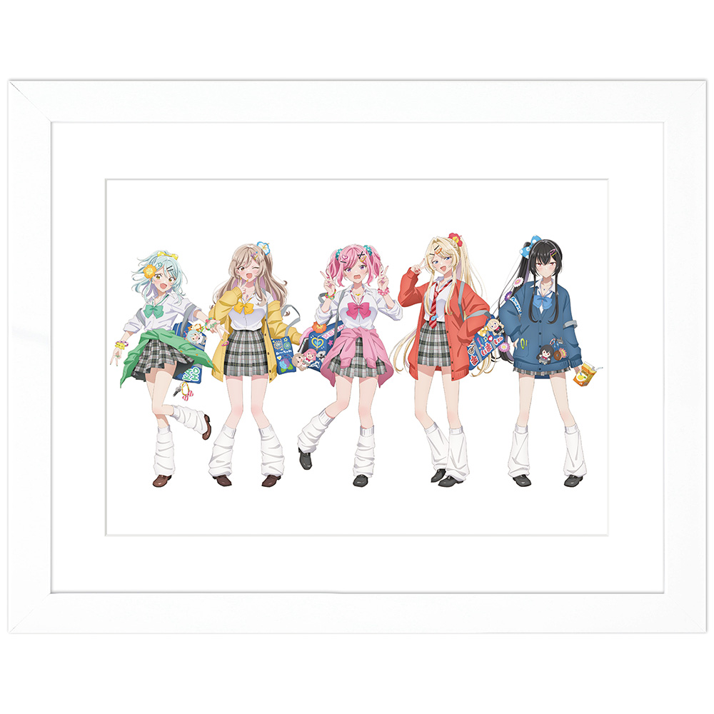 "There's No Freaking Way I'll be Your Lover! Unless..." Original Illustration Chara Fine Graph Heisei Gal Ver. A4