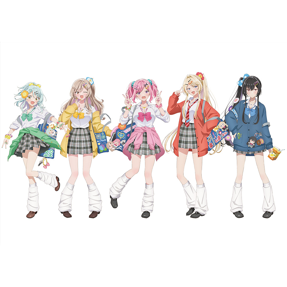 "There's No Freaking Way I'll be Your Lover! Unless..." Original Illustration Chara Fine Graph Heisei Gal Ver. A4