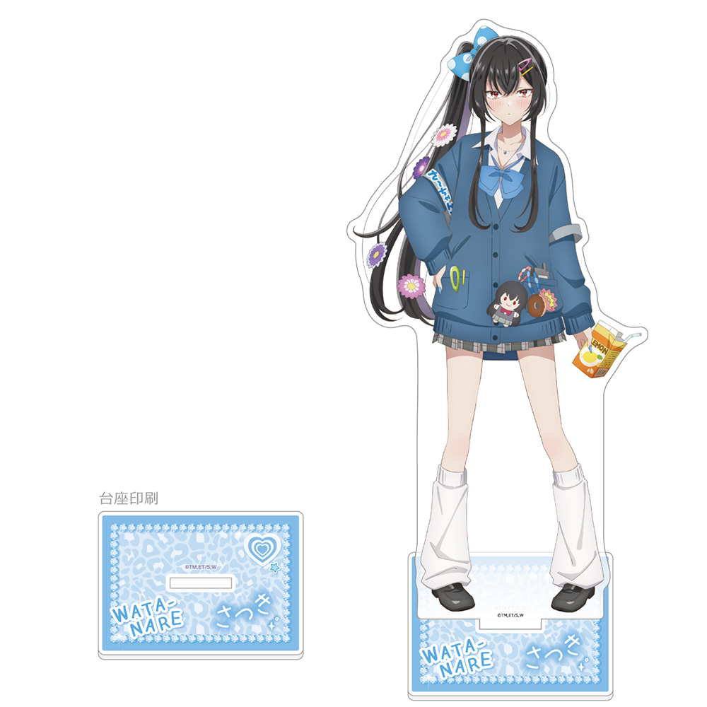 "There's No Freaking Way I'll be Your Lover! Unless..." Original Illustration Extra Large Acrylic Stand Koto Satuki / Heisei Gal Ver.