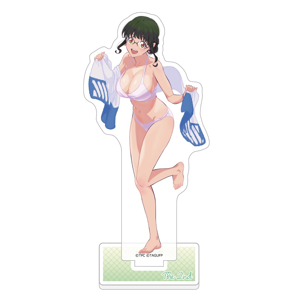 "GRIDMAN UNIVERSE" Original Illustration Acrylic Stand The 2nd / Swimwear