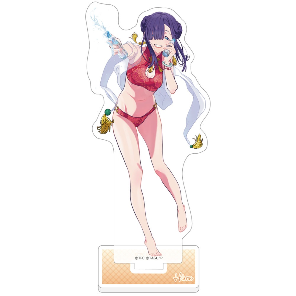 "GRIDMAN UNIVERSE" Original Illustration Acrylic Stand Hime / Swimwear