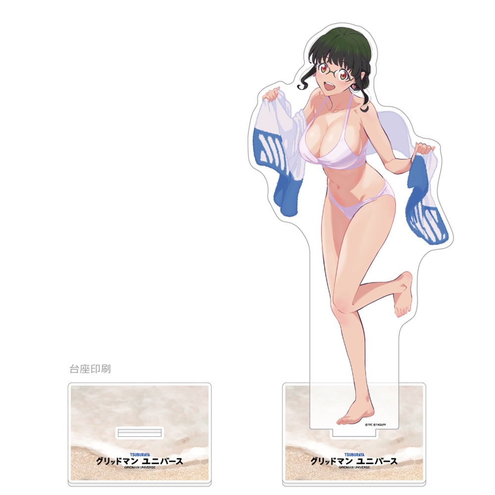 "GRIDMAN UNIVERSE" Original Illustration Extra Large Acrylic Stand The 2nd / Swimwear