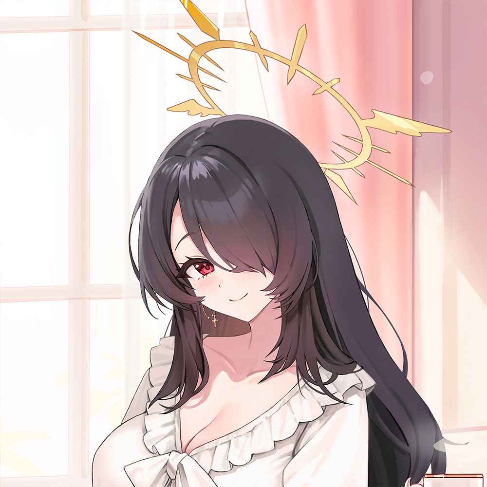 "Blue Archive" Original Illustration Cushion Cover Hinata / Room Wear