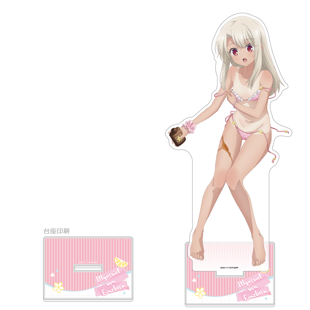 "Fate/kaleid liner Prisma Illya: Licht - The Nameless Girl" Original Illustration Extra Large Acrylic Stand Illya / Sunburn
