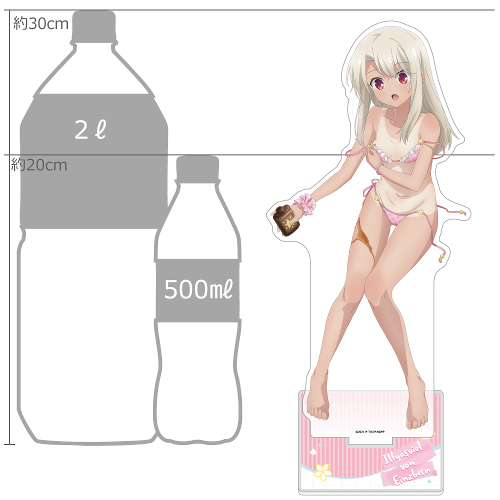 "Fate/kaleid liner Prisma Illya: Licht - The Nameless Girl" Original Illustration Extra Large Acrylic Stand Illya / Sunburn