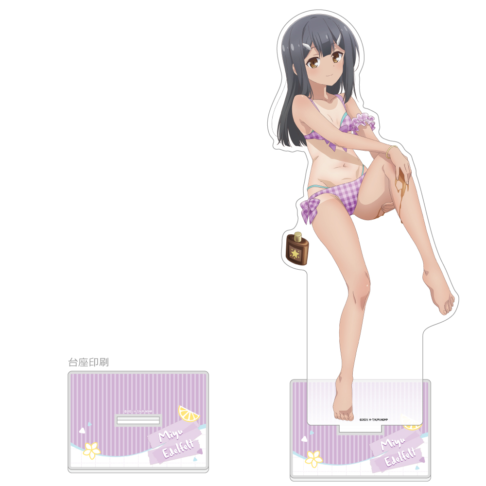 "Fate/kaleid liner Prisma Illya: Licht - The Nameless Girl" Original Illustration Extra Large Acrylic Stand Miyu / Sunburn