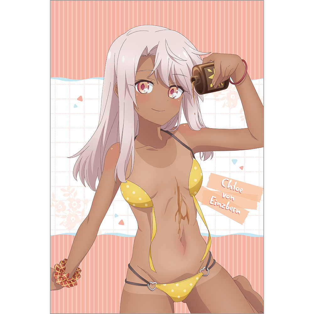 "Fate/kaleid liner Prisma Illya: Licht - The Nameless Girl" Original Illustration Pillow Cover Chloe / Sunburn