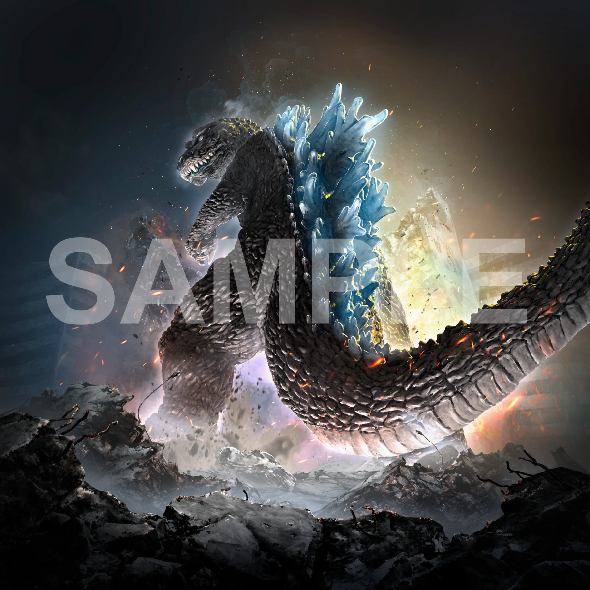 PLAfig. PF-04 "Godzilla, Mothra and King Ghidorah Giant Monsters All-out Attack" Godzilla (2001)