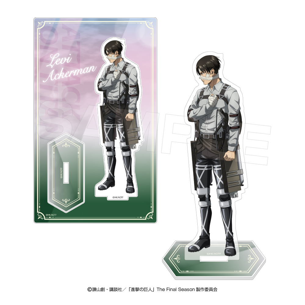"Attack on Titan" Acrylic Stand EMOTIONAL WIND Levi