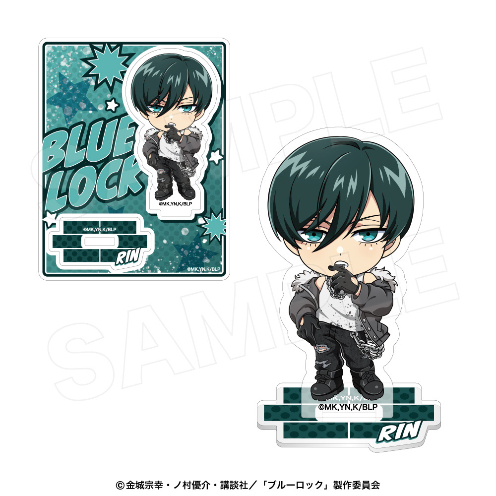 "Blue Lock" Acrylic Stand Wild Encount Mini Itoshi Rin