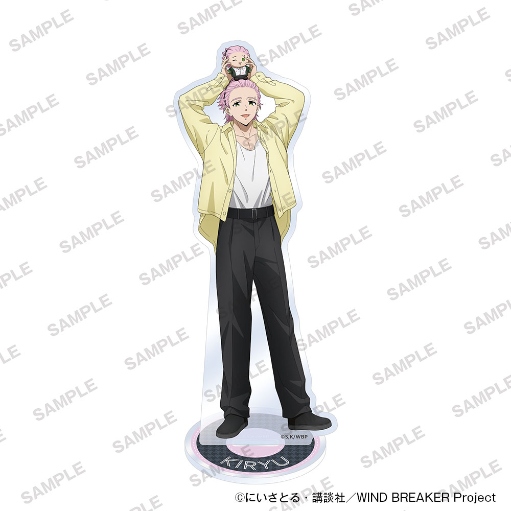 "Wind Breaker" Acrylic Stand with Plush Ver. Kiryu Mitsuki