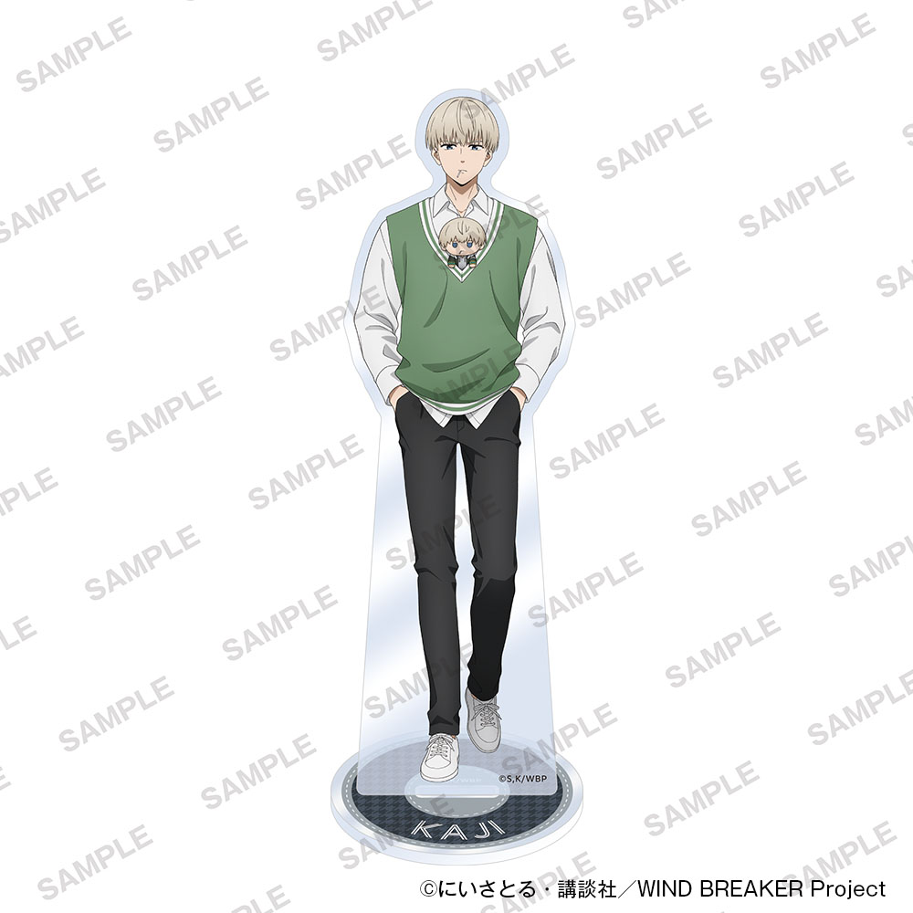 "Wind Breaker" Acrylic Stand with Plush Ver. Kaji Ren