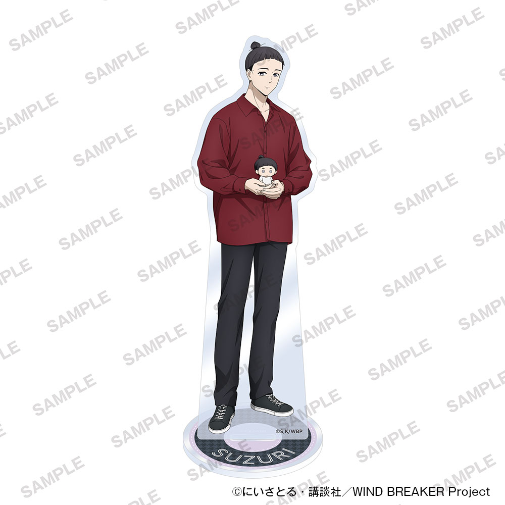 "Wind Breaker" Acrylic Stand with Plush Ver. Suzuri Shuhei