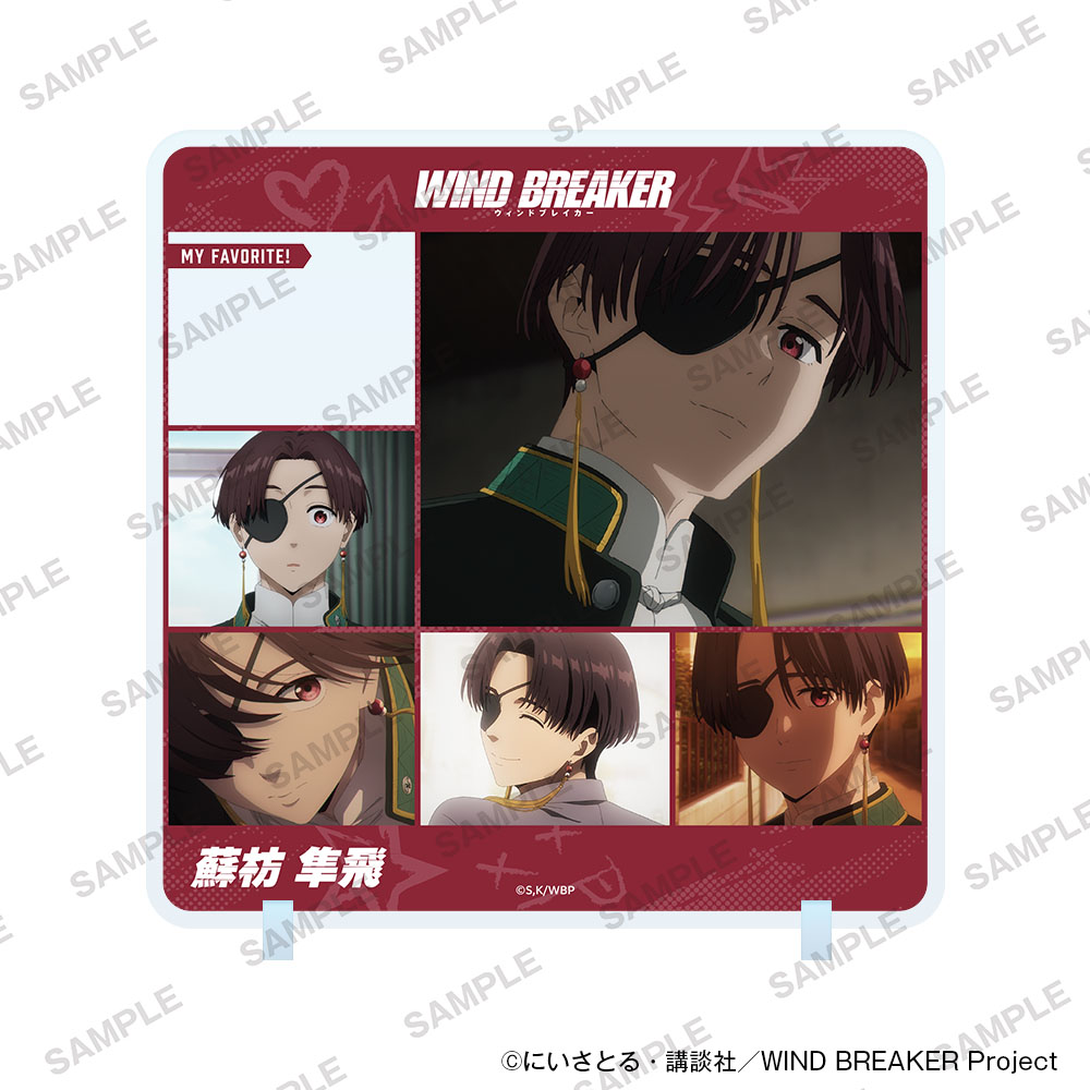 "Wind Breaker" Character in Stand Vol. 2 Suo Hayato