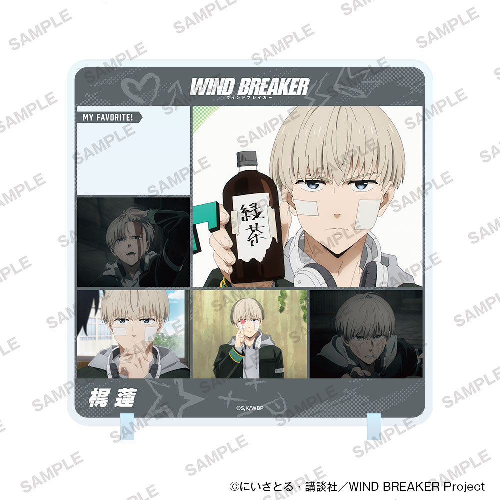 "Wind Breaker" Character in Stand Vol. 2 Kaji Ren