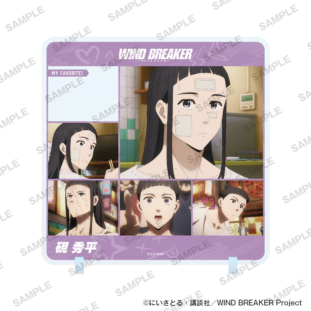 "Wind Breaker" Character in Stand Vol. 2 Suzuri Shuhei