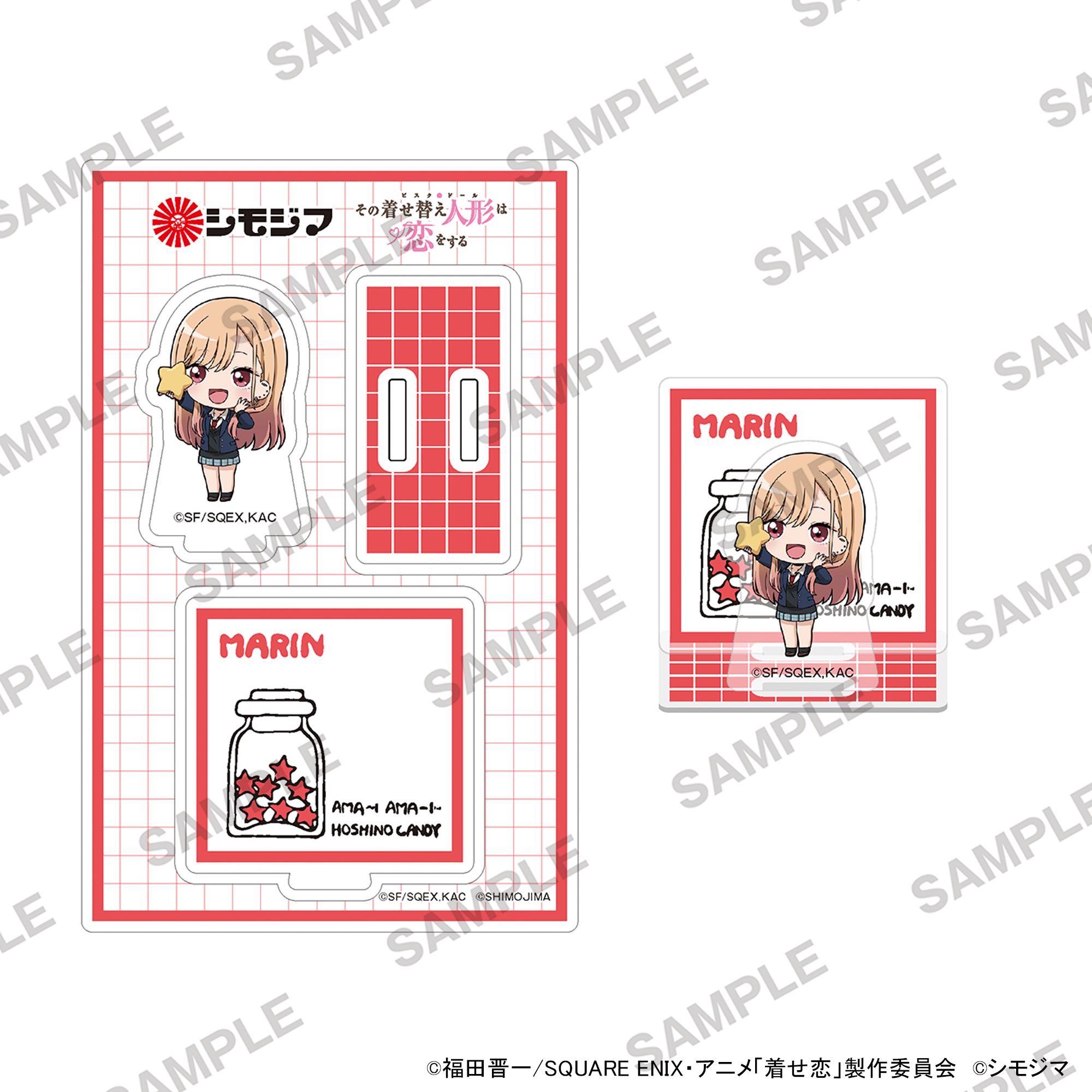 "My Dress-Up Darling" Season 2 Acrylic Stand Shimojima Collaboration Ver. Kitagawa Marin C