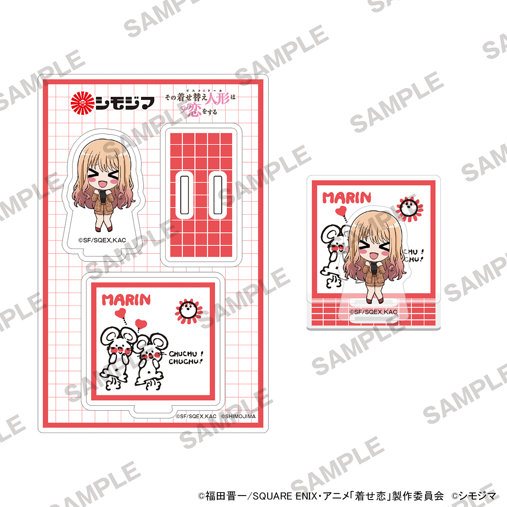 "My Dress-Up Darling" Season 2 Acrylic Stand Shimojima Collaboration Ver. Kitagawa Marin D