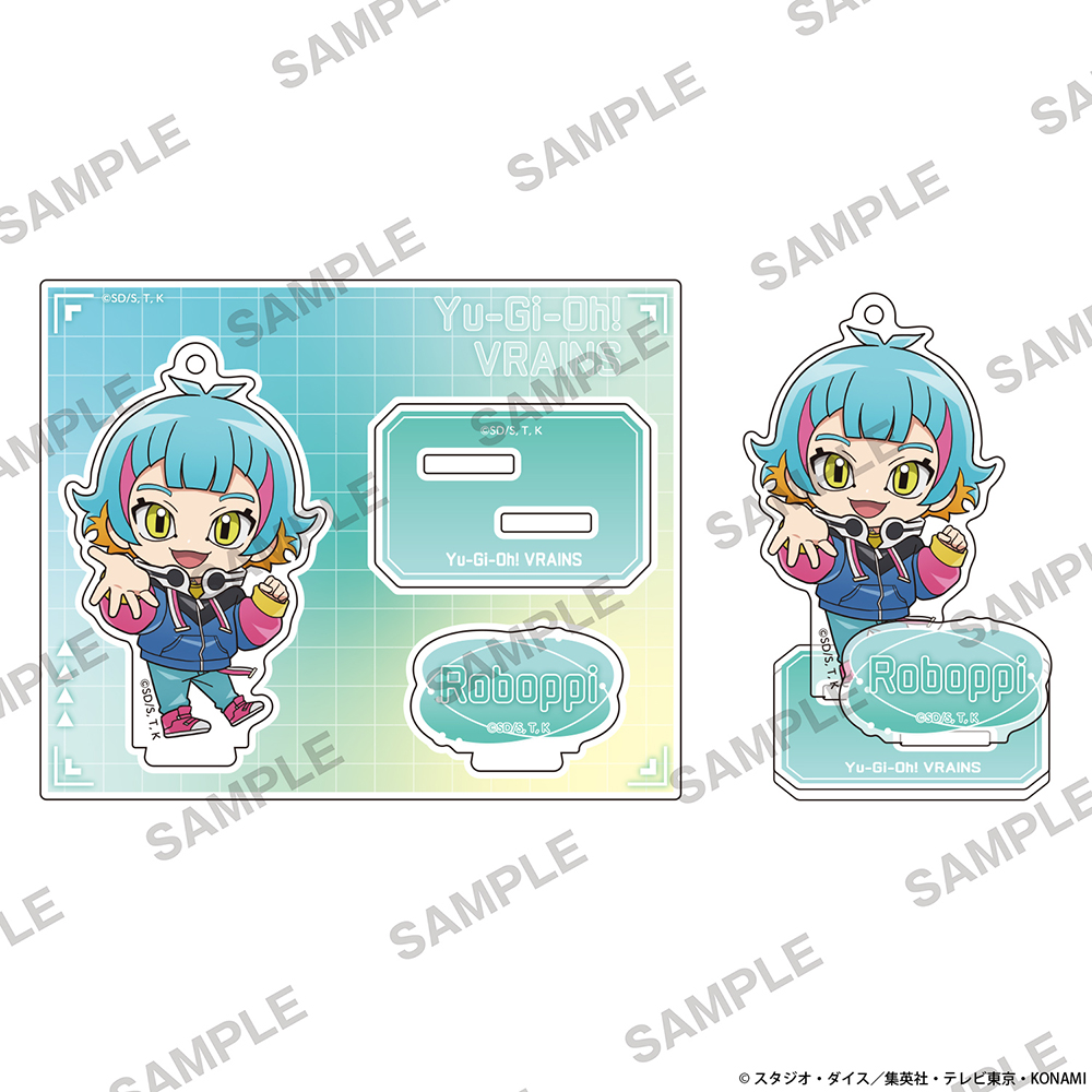"Yu-Gi-Oh! VRAINS" 2.5 Acrylic Stand Together Ver. Roboppi (Human Form)