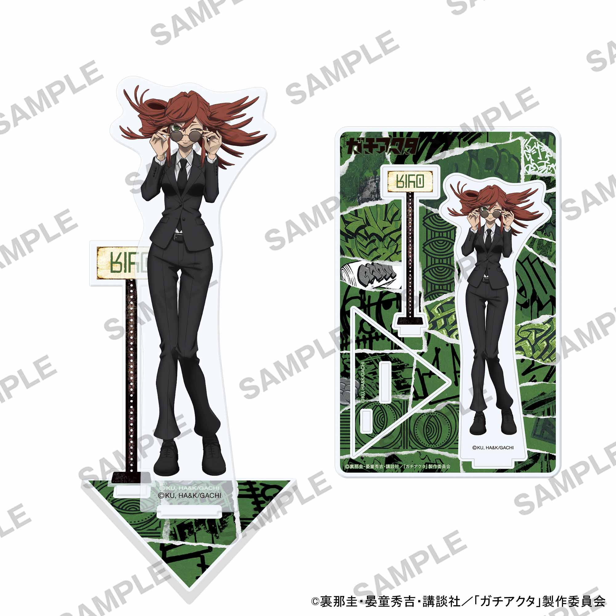 "Gachiakuta" Acrylic Stand Black Suit Ver. Riyo