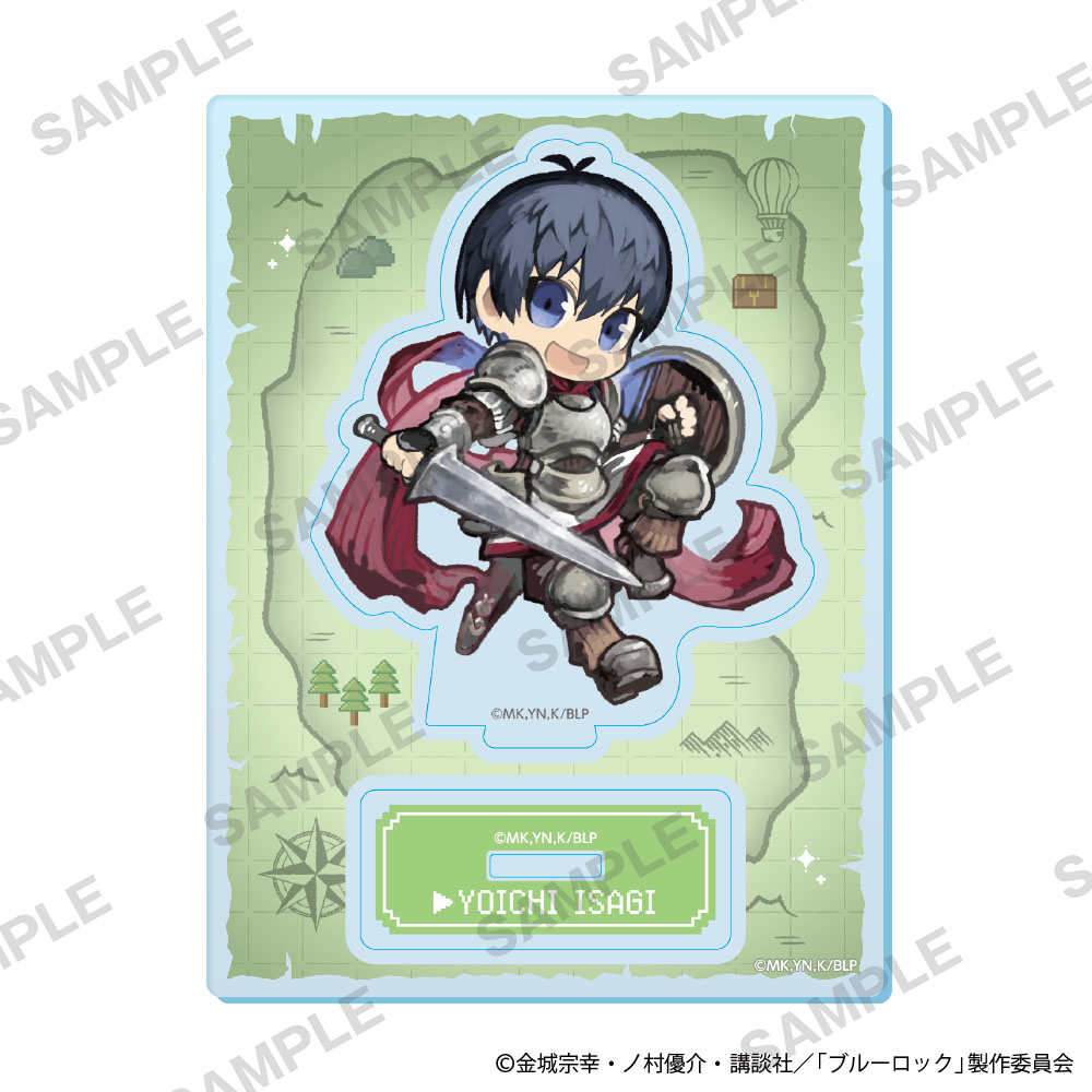 "Blue Lock" Mini Character Acrylic Stand Role-playing Ver. Isagi Yoichi