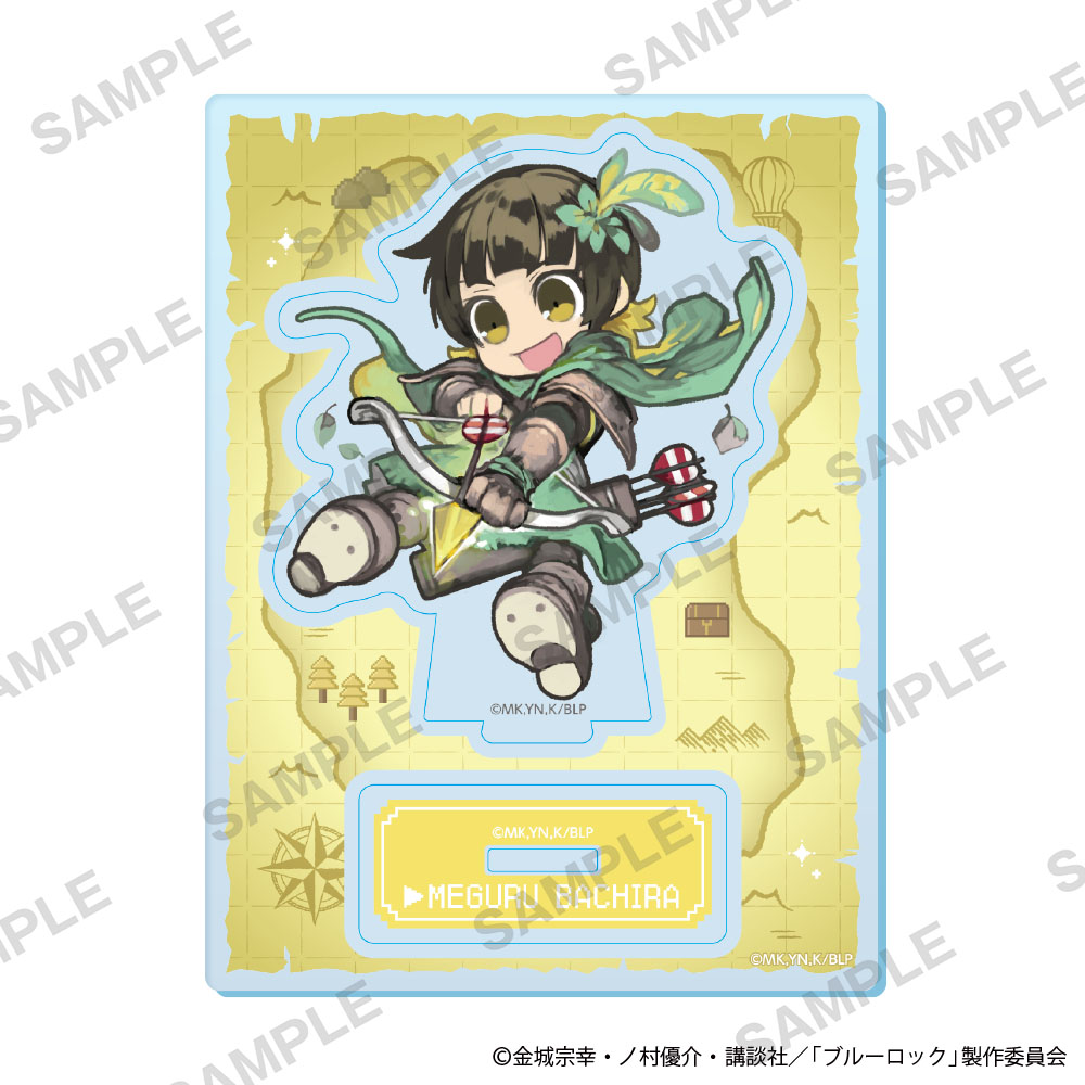 "Blue Lock" Mini Character Acrylic Stand Role-playing Ver. Bachira Meguru