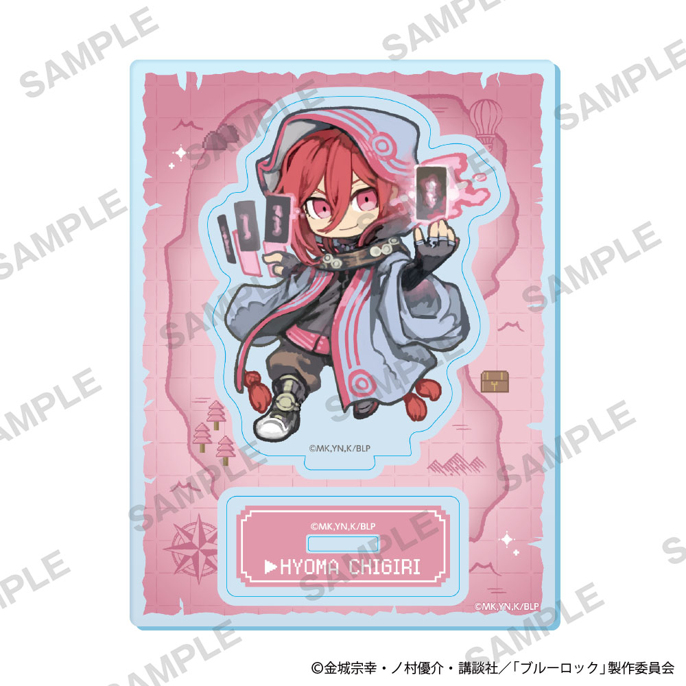 "Blue Lock" Mini Character Acrylic Stand Role-playing Ver. Chigiri Hyoma