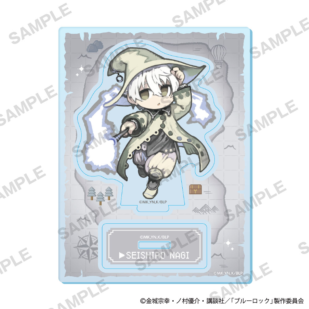 "Blue Lock" Mini Character Acrylic Stand Role-playing Ver. Nagi Seishiro