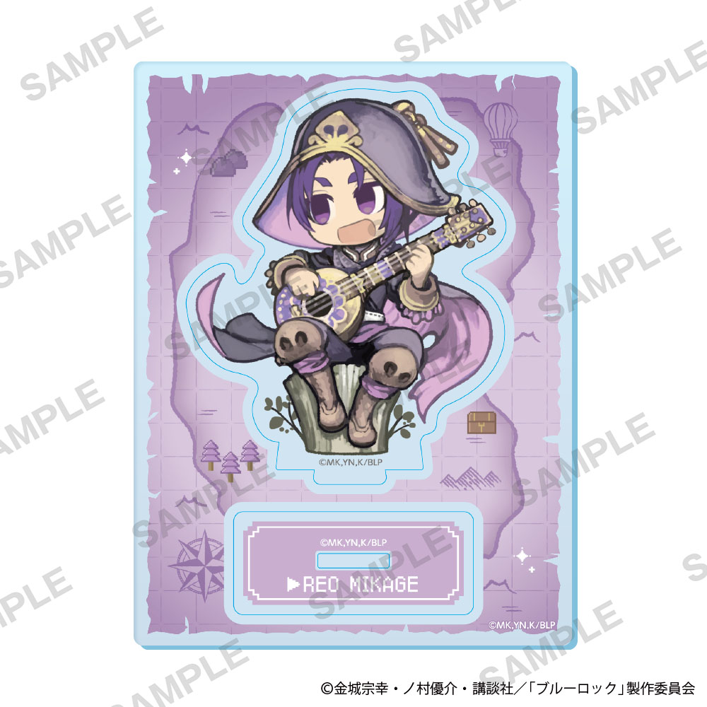 "Blue Lock" Mini Character Acrylic Stand Role-playing Ver. Mikage Reo