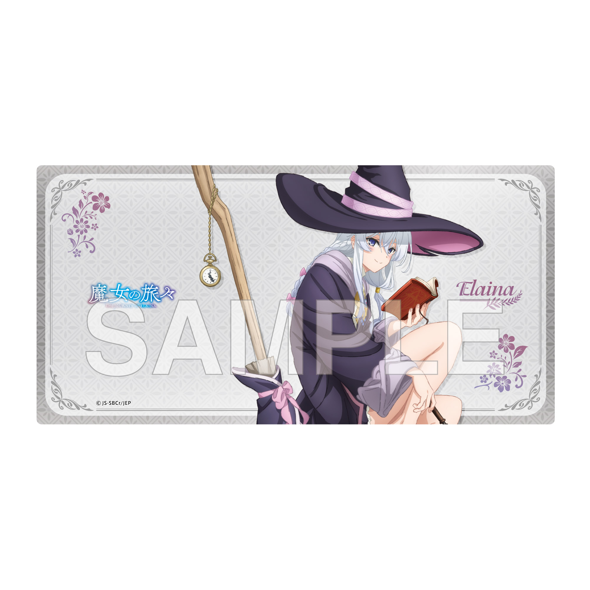 "The Journey of Elaina" Desk Mat Anime 5th Anniversary Original Illustration Elaina
