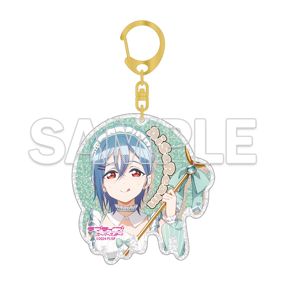 "Love Live!" Series AiScReam Lame Acrylic Key Chain Wakana Shiki