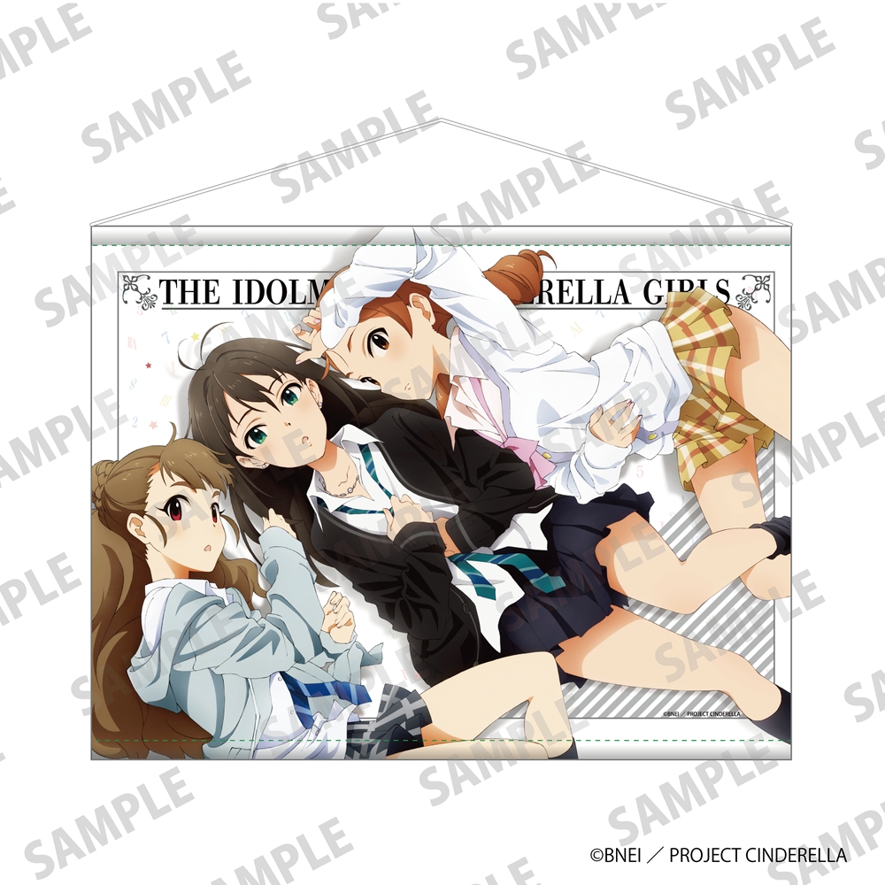"The Idolmaster Cinderella Girls" B2 Tapestry Shibuya Rin & Kamiya Nao & Hojo Karen