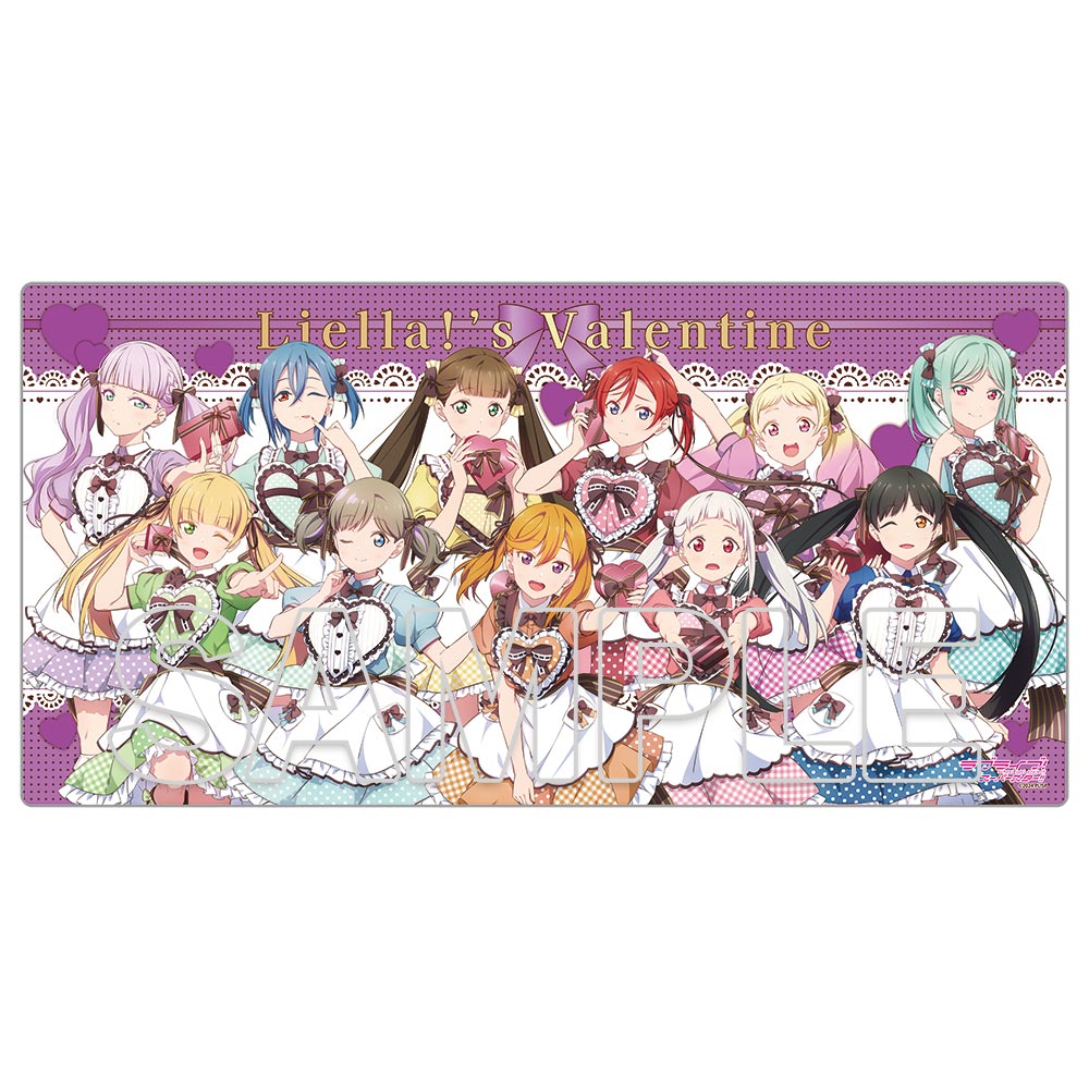 "Love Live! Superstar!!" Liella! Desk Mat Ver. Valentine 2026
