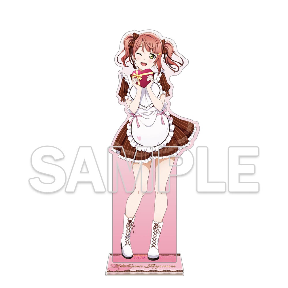 "Love Live! Nijigasaki High School Idol Club" Big Acrylic Stand Ver. Valentine2026 Uehara Ayumu