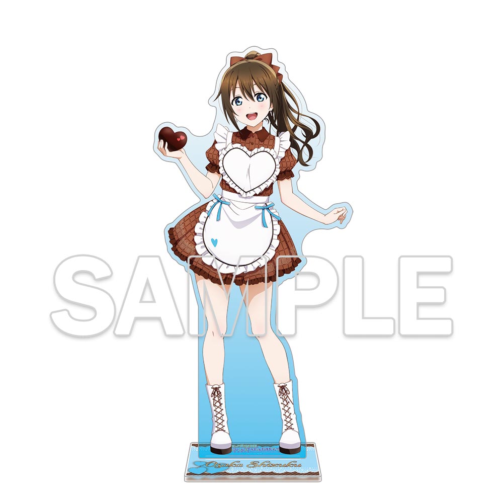 "Love Live! Nijigasaki High School Idol Club" Big Acrylic Stand Ver. Valentine2026 Osaka Shizuku