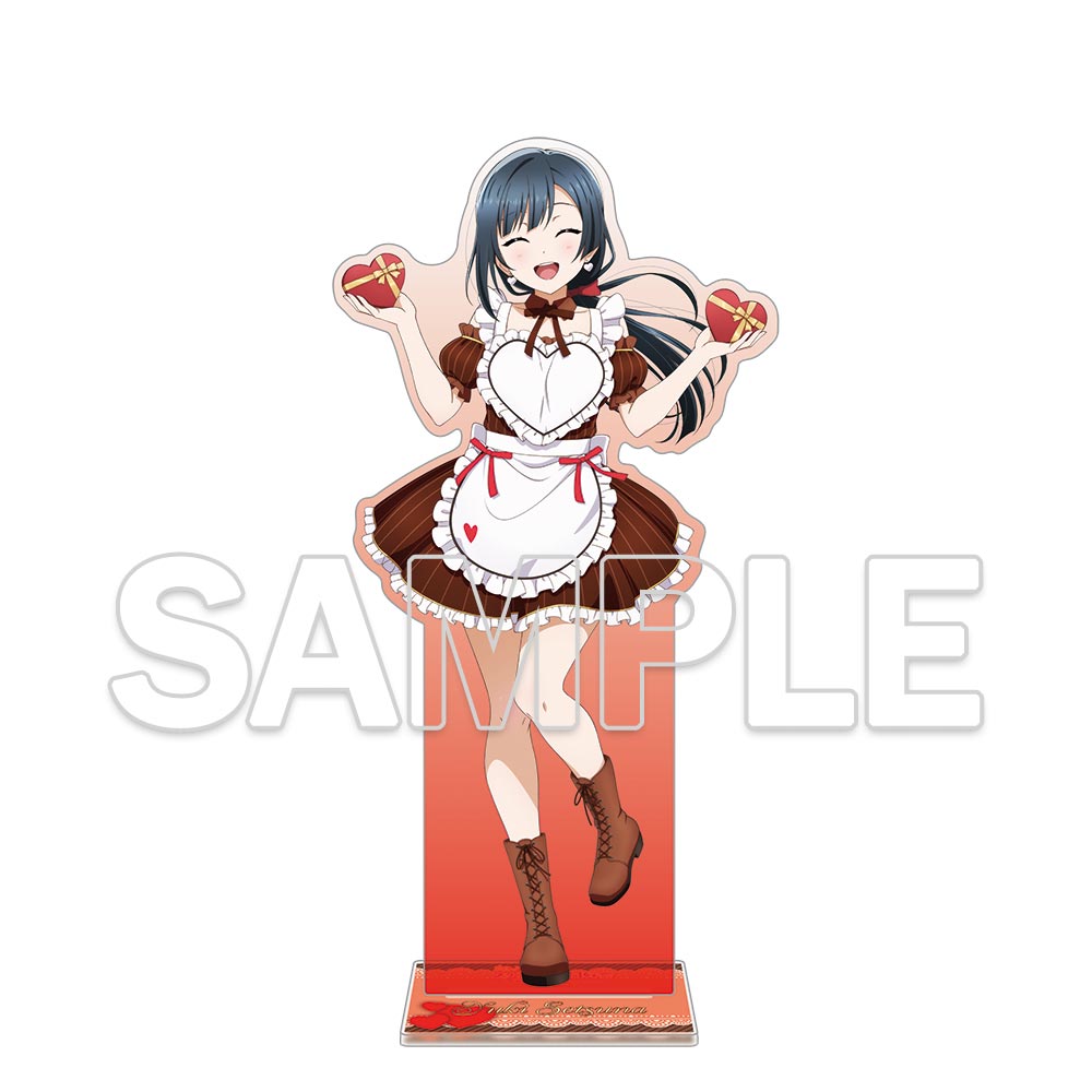 "Love Live! Nijigasaki High School Idol Club" Big Acrylic Stand Ver. Valentine2026 Yuki Setsuna