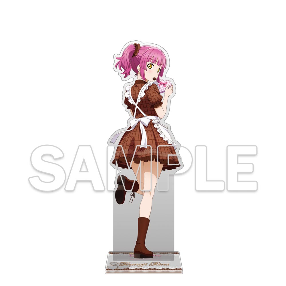 "Love Live! Nijigasaki High School Idol Club" Big Acrylic Stand Ver. Valentine2026 Tennoji Rina