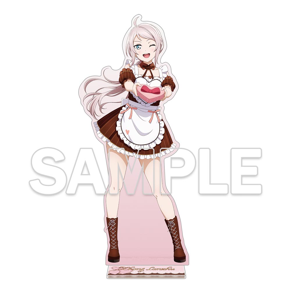 "Love Live! Nijigasaki High School Idol Club" Big Acrylic Stand Ver. Valentine2026 Zhong Lanzhu