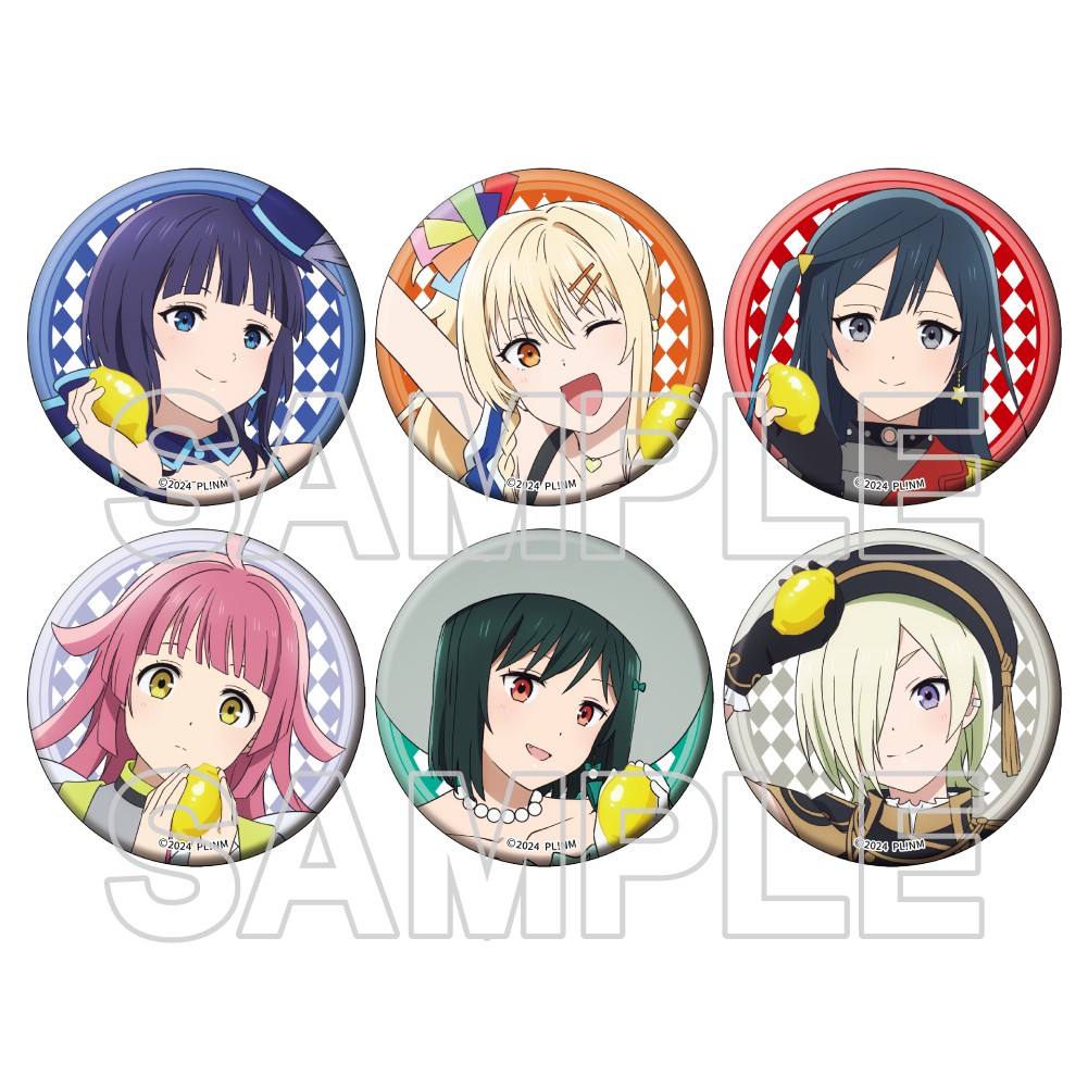 "Love Live! Nijigasaki High School Idol Club The Movie - Finale - Chapter 2" Monthly the Television Ver. Can Badge Set