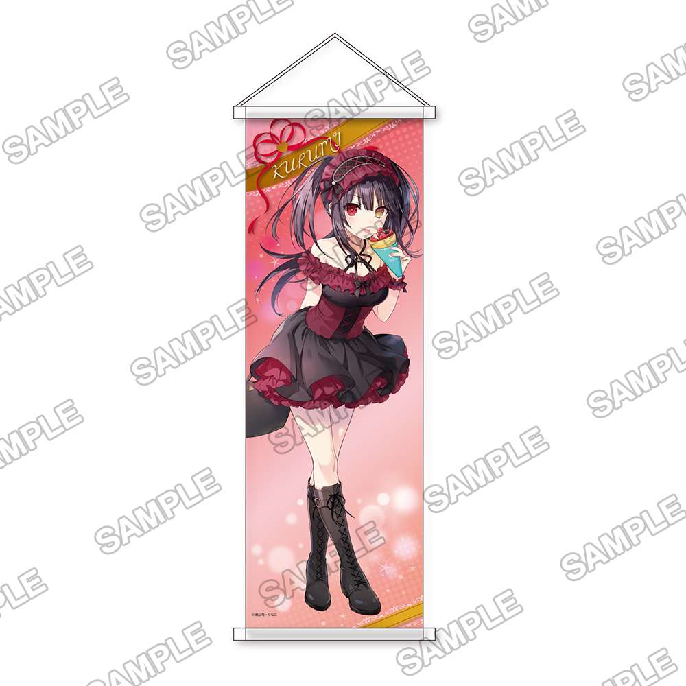 Reprint Edition "Date A Live" Happy Valentine 2022 B2 Half-cut Tapestry -Tokisaki Kurumi-