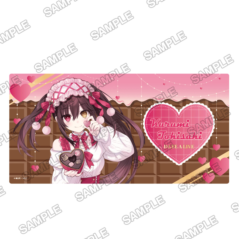 "Date A Live" Kurumi Valentine 2026 Original Illustration Desk Mat