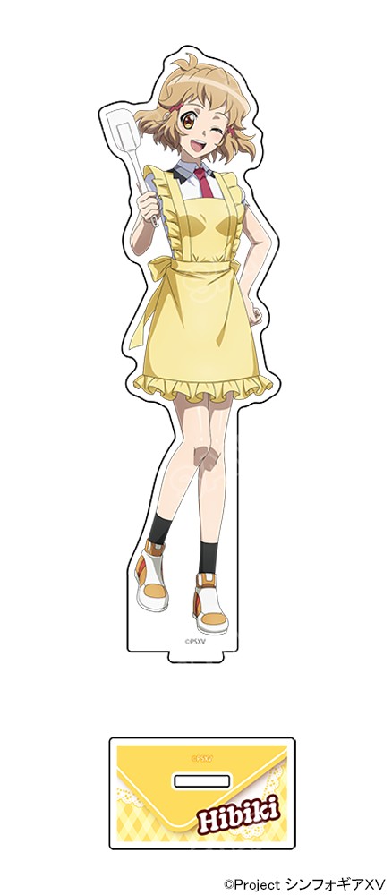 "Senki Zessho Symphogear XV" Pop Up Shop Big Acrylic Stand Tachibana Hibiki