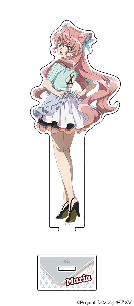 "Senki Zessho Symphogear XV" Pop Up Shop Big Acrylic Stand Maria Cadenzavna Eve