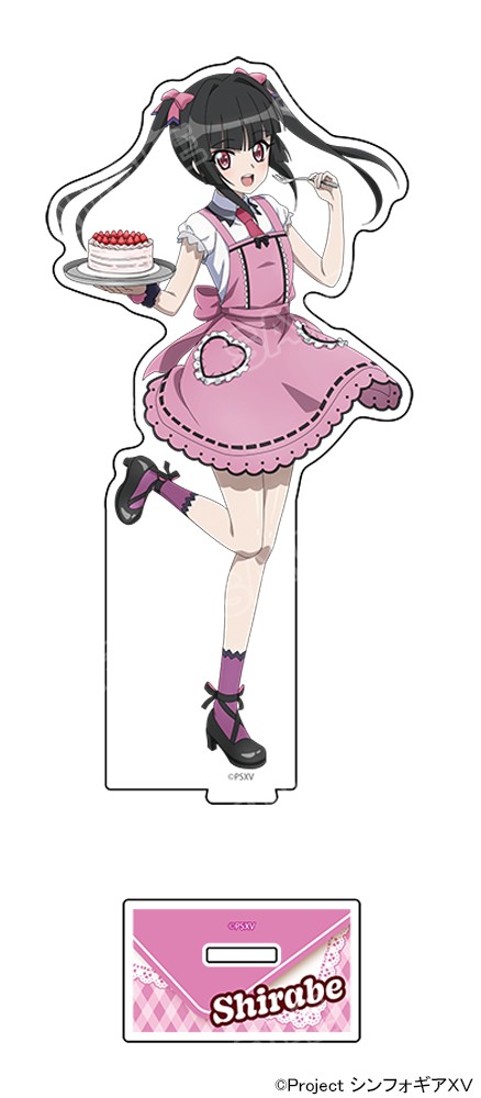 "Senki Zessho Symphogear XV" Pop Up Shop Big Acrylic Stand Tsukuyomi Shirabe