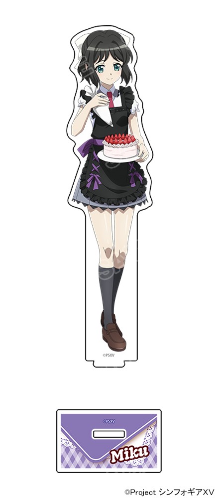 "Senki Zessho Symphogear XV" Pop Up Shop Big Acrylic Stand Kohinata Miku