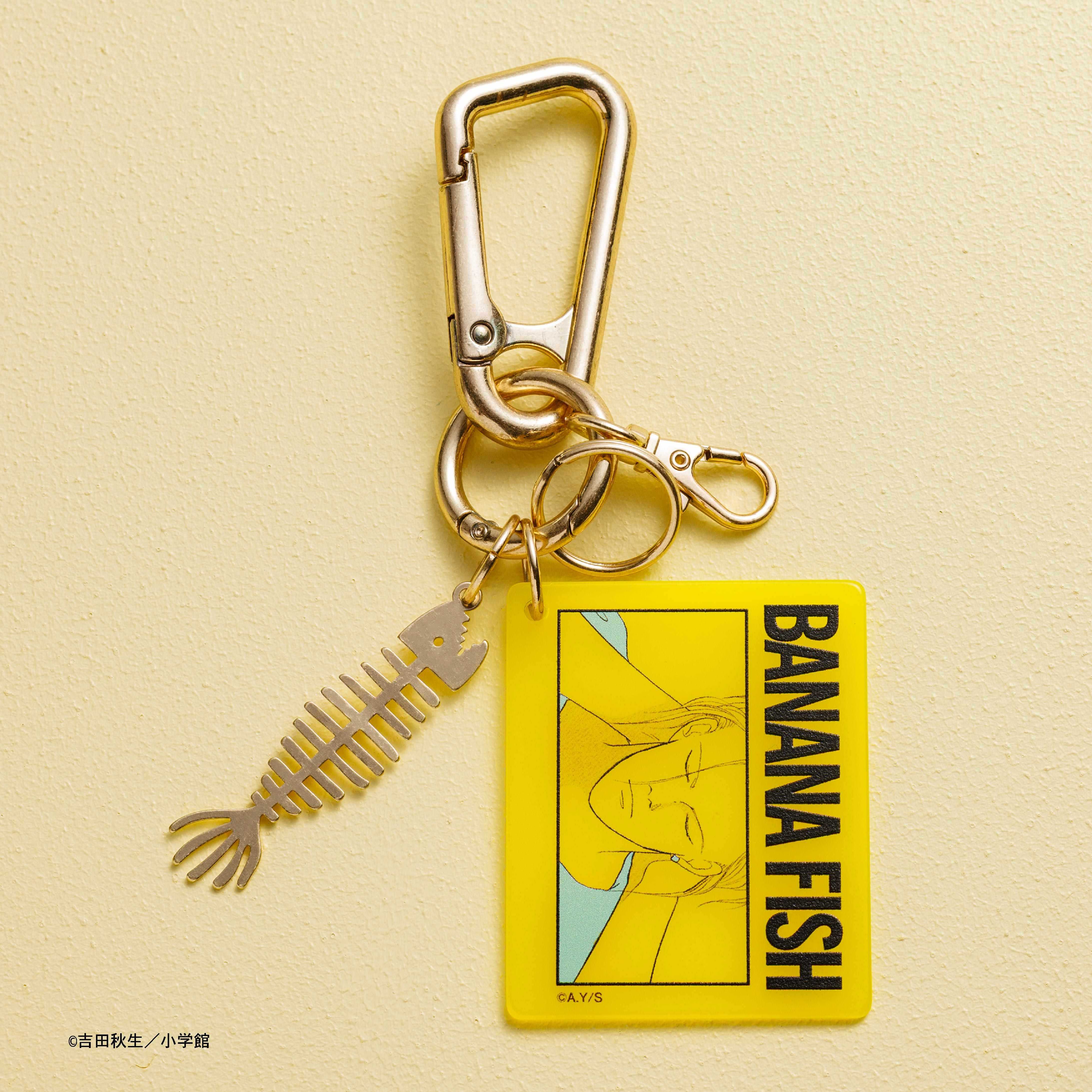 "Banana Fish" Carabiner Key Chain