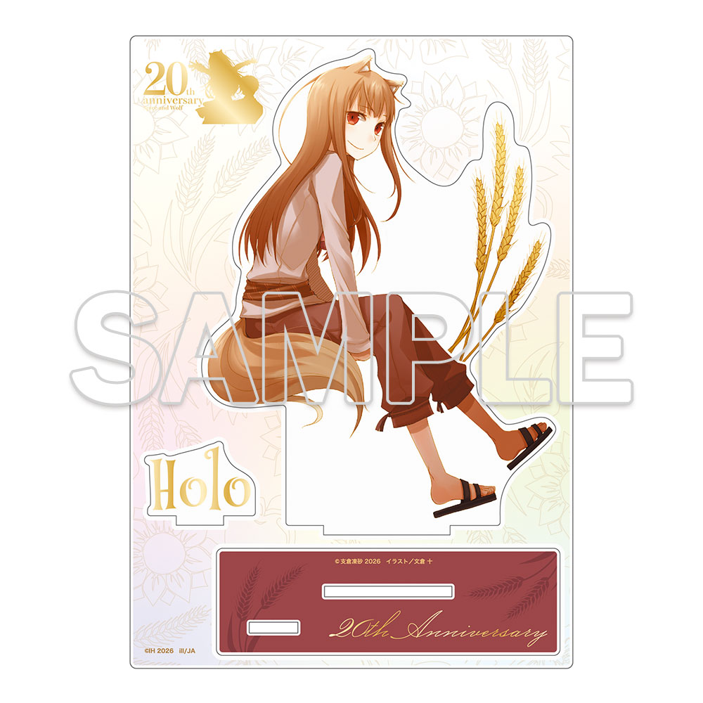 "Spice and Wolf" Original 20th Anniversary Acrylic Figure Holo -Wing-