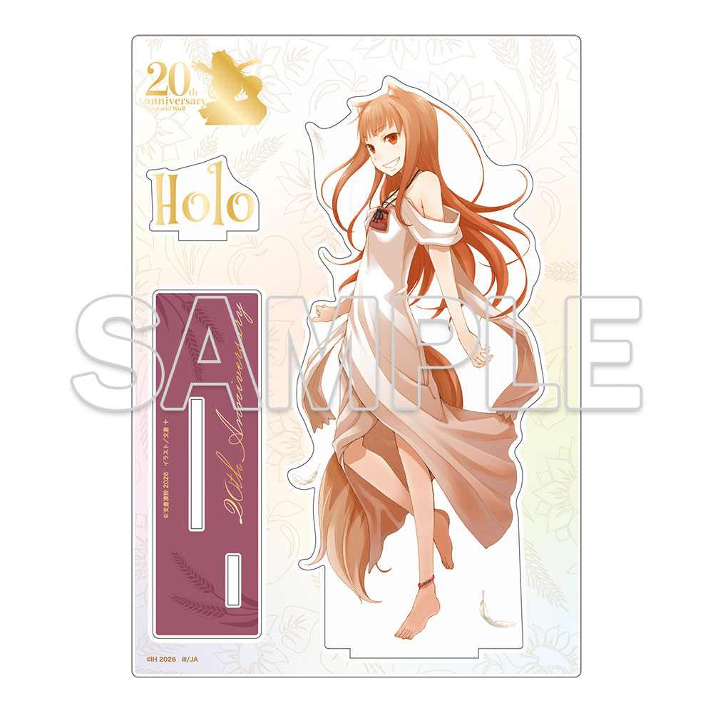 "Spice and Wolf" Original 20th Anniversary Acrylic Figure Holo -Mellow-